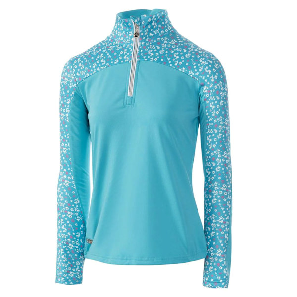 Island Green Dam Base Layer Topp för Kvinnor/Dam S Aqua Aqua S