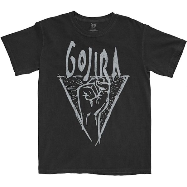 Gojira Unisex Power Glove Bomull T-shirt S Svart Black S
