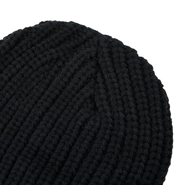 Lee Cooper Chunky Stickad Mössa One Size Svart Black One Size