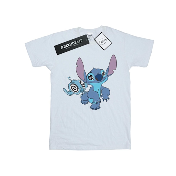 Disney Dam/Kvinnor Lilo Och Stitch Hypnotiserad Bomull Pojkvän White M