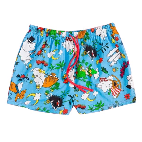 Mumin Dam Pyjamas Set Great Outdoors XXL Blå Blue XXL