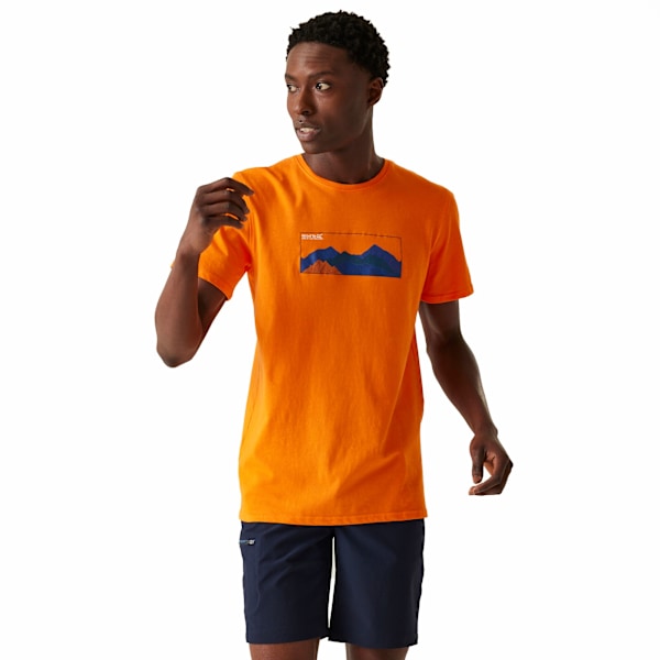 Regatta Breezed IV Mountain T-shirt M Persimmon Persimmon M