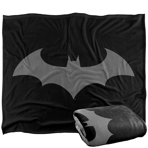 Batman Logga Filt One Size Flerfärgad Multicoloured One Size
