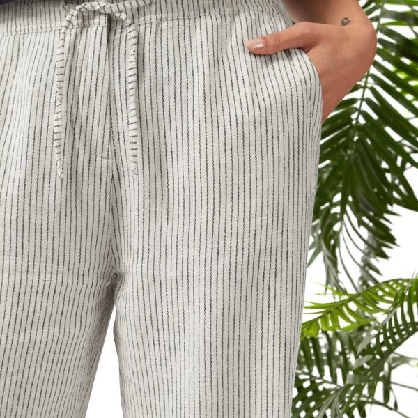 Craghoppers Dam/Dam Linah Striped Lounge Pants 16 UK Cool Cool White/Navy 16 UK