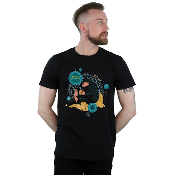 Fantastiska vidunder Mäns Niffler T-shirt M Svart Black M