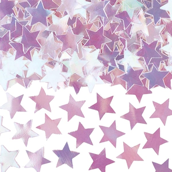 Amscan Metallic Stardust Konfetter En Storlek Rosa Pink One Size
