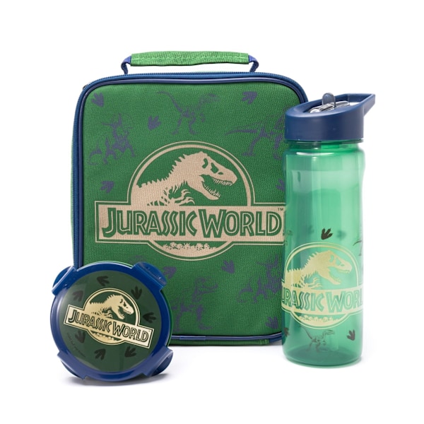 Jurassic World Barnkalåda och Flaska Set En Storlek Green One Size