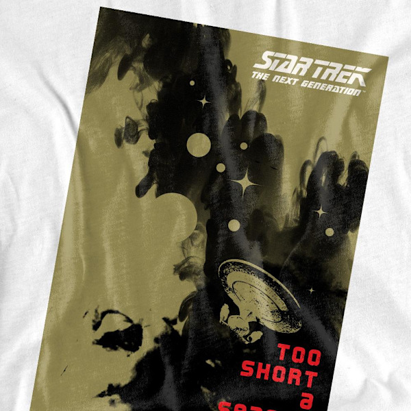 Star Trek Unisex Vuxen The Next Generation Säsong 1 Avsnitt 16 White XXL