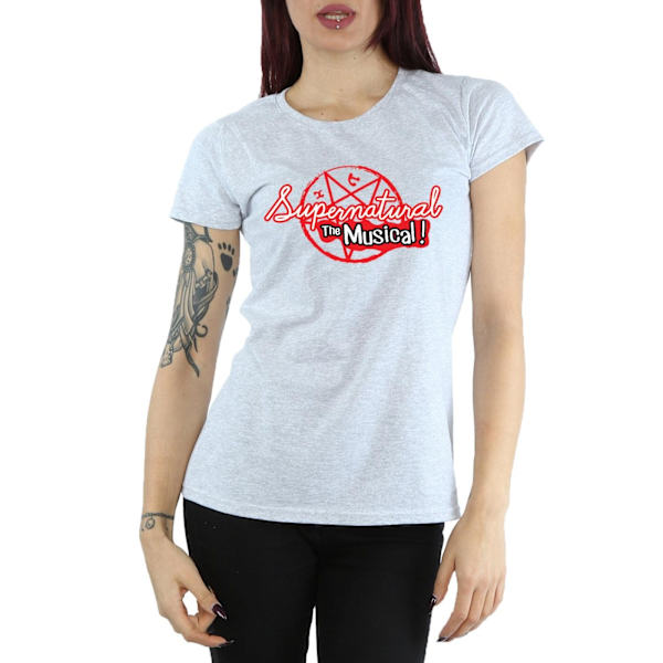 Supernatural Dam/Damer The Musical Bomull T-shirt XL Sport Sports Grey XL