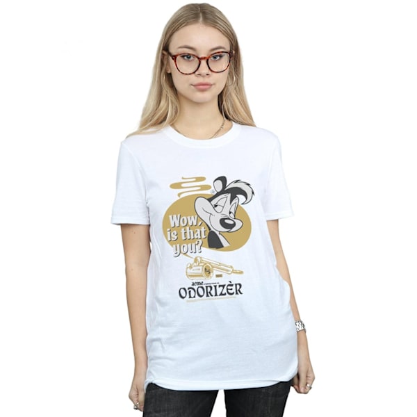 Looney Tunes Dam/Damer Pepe Le Pew Odorizer Bomull Pojkvän White M