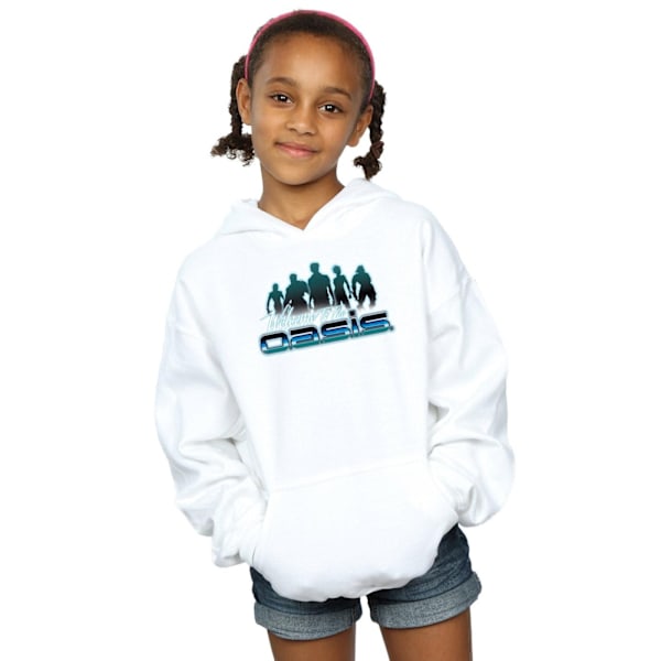 Ready Player One Girls Welcome To The Oasis Hoodie 7-8 År Vit White 7-8 Years