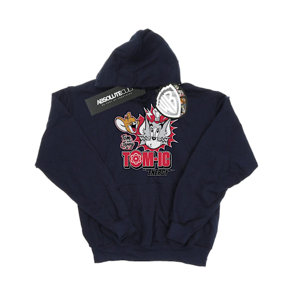 Tom And Jerry Dam/Damer Tomic Energy Hoodie S Marinblå Navy Blue S