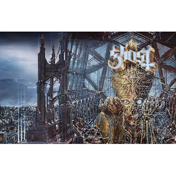 Ghost Impera Textil Affisch One Size Blå/Guld Blue/Gold One Size