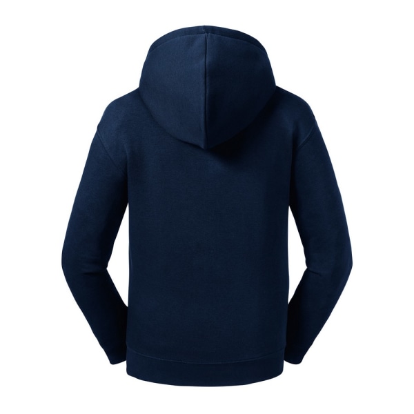Russell Kids/Childrens Authentic Zip Hooded Sweatshirt 7-8 år French Navy 7-8 Years