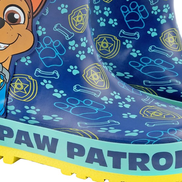 Paw Patrol Pojkar Chase Trädgårdsgummiskor Storlek 12 UK Blå/Gul Blue/Yellow 12 UK Child