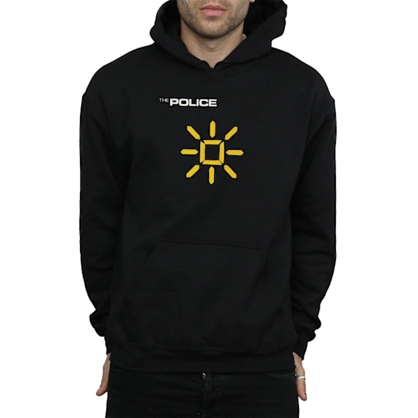 The Police Mens Invisible Sun Hoodie M Svart Black M