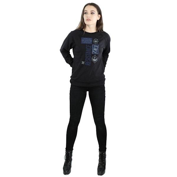 Star Wars Dam/Damer The Last Jedi The Resistance Sweatshirt Black L