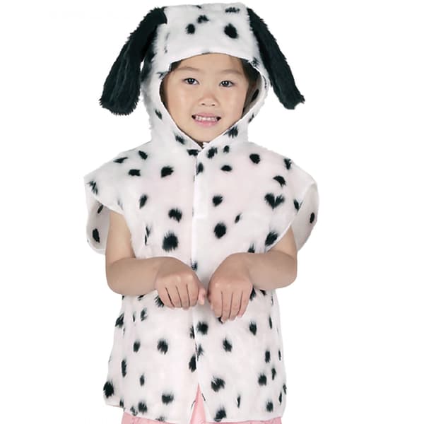 Bristol Novelty Barn/Barn Dalmatiner Tabard En Storlek Vit/ White/Black One Size