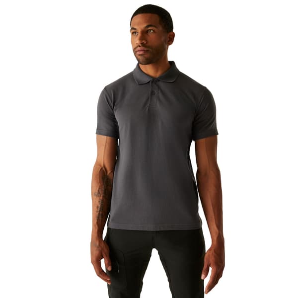 Regatta Professional Pikétröja för män 4XL Solid Grå Solid Grey 4XL