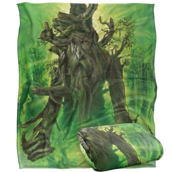 Sagan om ringen Treebeard Filt One Size Flerfärgad Multicoloured One Size
