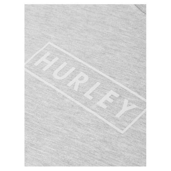 Hurley Herr Box Logo Regular T-Shirt M Grå Grey M
