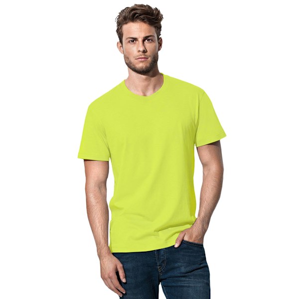 Stedman Unisex Vuxen Klassisk T-shirt XS Ljus Lime Bright Lime XS