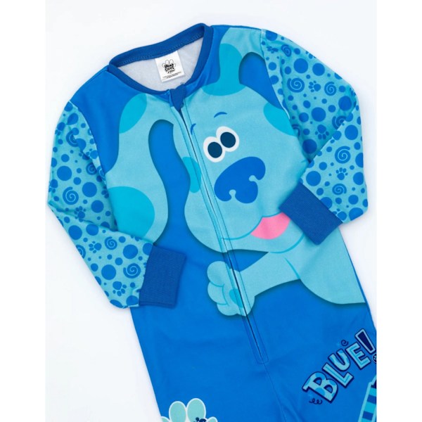 Blue's Clues & You! Barnkläder/Barn Fleece Pyjamas 4-5 År B Blue 4-5 Years