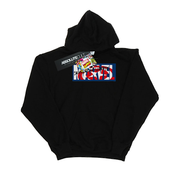 Marvel Comics Girls Sentinel Of Liberty Logo Hoodie 12-13 år Black 12-13 Years