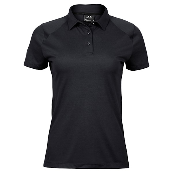 Tee Jays Dam/Kvinnors Lyxiga Sport Polotröja L Svart Black L