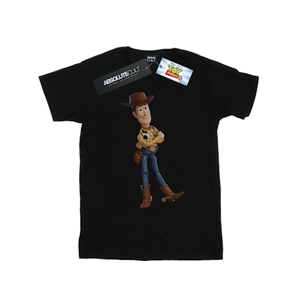 Disney Dam/Kvinnor Toy Story 4 Sherrif Woody Bomull Boyfriend Black XL