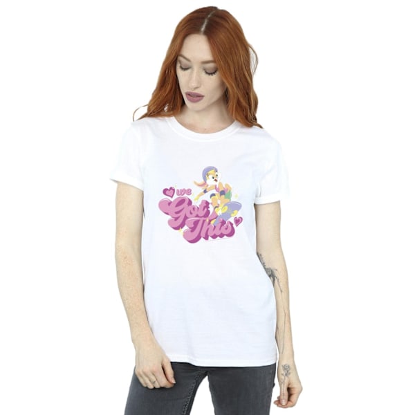 Looney Tunes Dam/Damer Lola We Got This Skate Bomull Pojkvän White XL