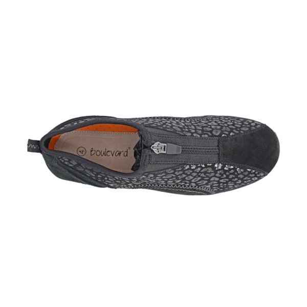 Boulevard Dam/Damskor Tryckta Mockaskor 3 UK Svart Black 3 UK