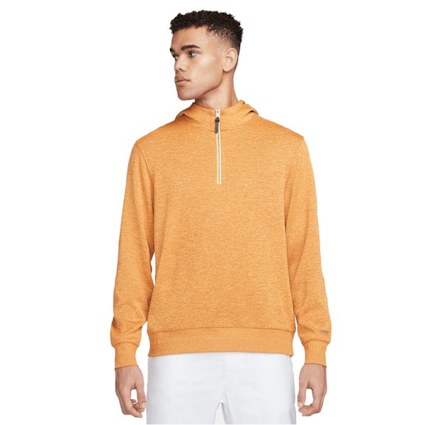 Nike Dri-FIT Golf Hoodie L Monarch/Laser Orange/Brushed Silver för män Monarch/Laser Orange/Brushed Silver L