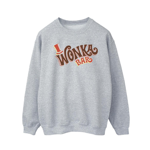Willy Wonka Herr Bar Logo Sweatshirt S Sports Grey Sports Grey S