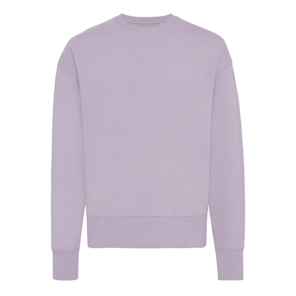 Iqoniq Unisex Vuxen Kruger Återvunnen Bomull Rund Hals Avslappnad Passform Lavender XL