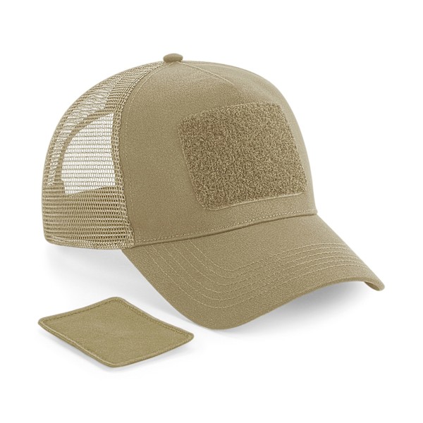 Beechfield Unisex Vuxen Patch Snapback Cap One Size Desert Sand Desert Sand One Size