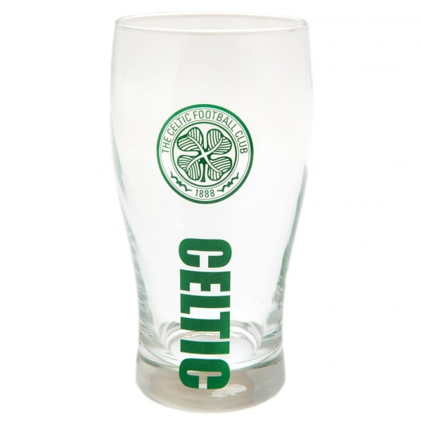 Celtic FC Tulip Pint Glas One Size Klar Clear One Size