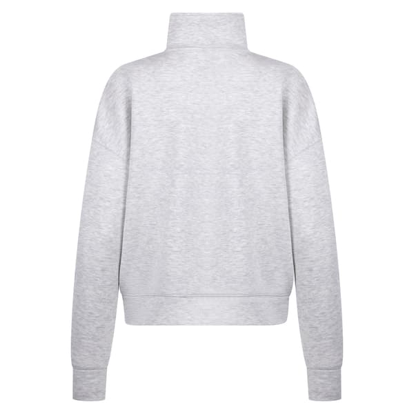 Trespass Jean Half Zip-tröja för dam M Gråmelerad Grey Marl M