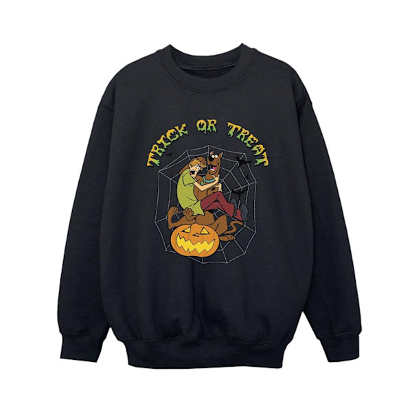Scooby Doo Trick Or Treat Sweatshirt för pojkar 7-8 år Svart Black 7-8 Years