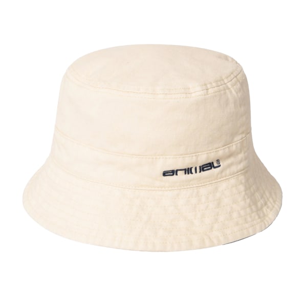 Animal Womens/Ladies Indie Logo Organic Bucket Hat One Size Cre Cream One Size