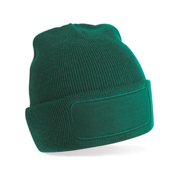 Beechfield Unisex Vuxen Original Patch Beanie One Size Bottle G Bottle Green One Size