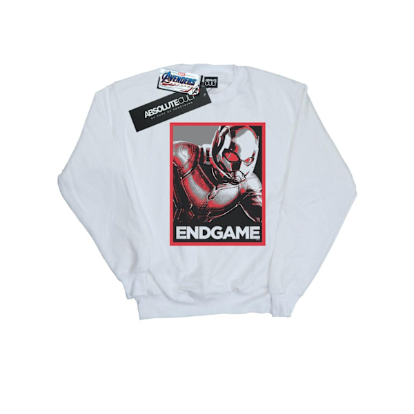 Marvel Mens Avengers Endgame Ant-Man Poster Sweatshirt XL Vit White XL