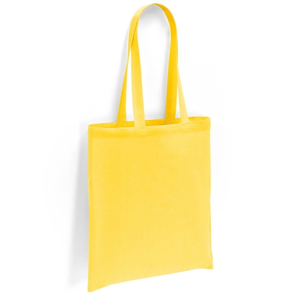 Brand Lab Bomull Långt handtag 10L tygväska One Size Gul Yellow One Size