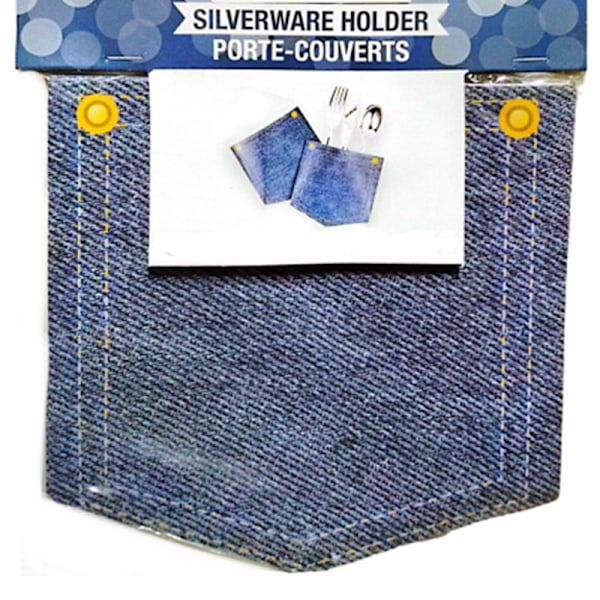 Creative Converting Bestickhållare (6-pack) One Size Blå Blue One Size