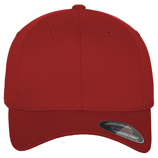 Yupoong Flexfit Fitted Baseball Cap SM Röd Red SM