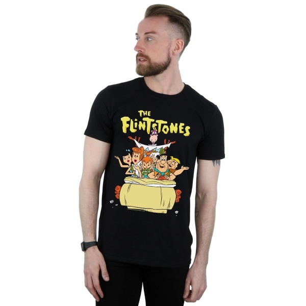 The Flintstones Herr The The Ride T-Shirt 4XL Svart Black 4XL