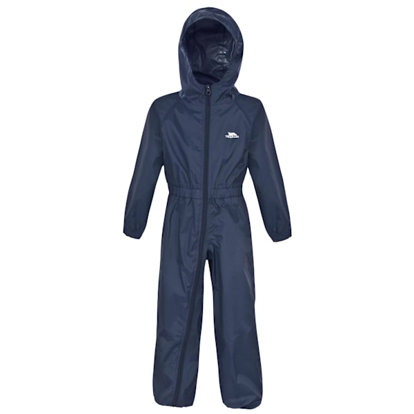 Trespass Barn/Barn Knapp Vattentät Regnställ 2/3 År N Navy Blue 2/3 Years