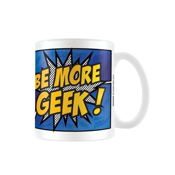 Pyramid International Be More Geek Mugg One Size Blå/Gul/Whi Blue/Yellow/White One Size