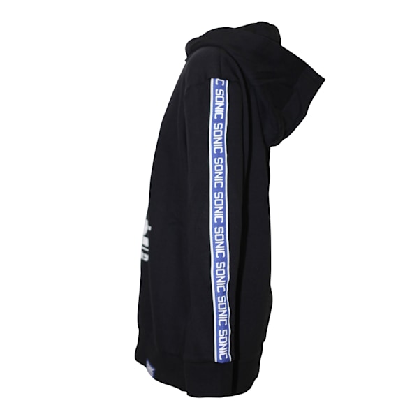 Sonic The Hedgehog Barn Hoodie 7-8 År Svart/Blå Black/Blue 7-8 Years