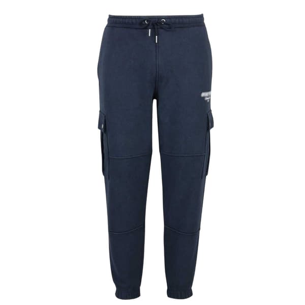 Jack Wills Herr Script Combat Byxor M Marinblå Navy M